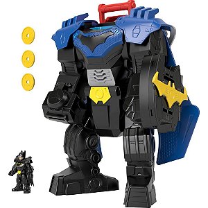 Imaginext dcsf batman mech som/luz 36,8c - mattel (unidade)