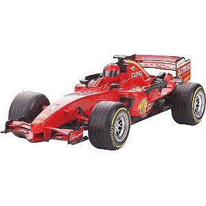 Carrinho a friccao super racing 1:10 c/luz e som - dm toys (unidade)
