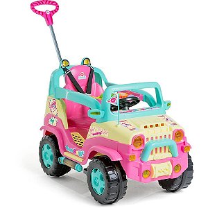 Veiculo para bebe diipi rainbow c/som 30kg - calesita (unidade)