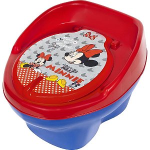 Troninho e redutor minnie azul/vermelho - styll baby (unidade)