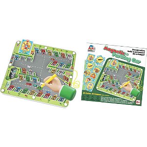 Jogo diverso magnetic parking car - braskit (unidade)