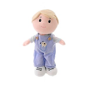 Boneca de pelucia gael 35cm - zip (unidade)