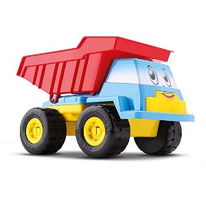 Caminhao basculante baby com pa (sortido) - silmar brinquedos (unidade)