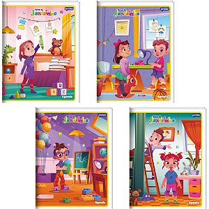 Agenda permanente t. do jandainha escolar cd 80f - jandaia (pct.c/04)