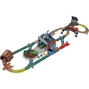 Thomas and friends pista motoriz.entregue barris - mattel (unidade)