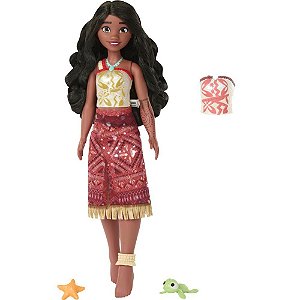 Boneca disney moana boneca principal nadando - mattel (unidade)