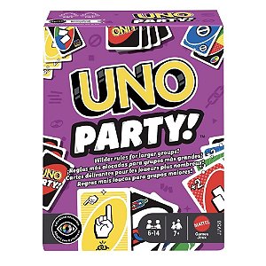 Jogo de cartas uno party refresh - mattel (unidade)