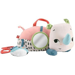 Fisher-price newborn toys rinoceronte estimulo e diversa - mattel (unidade)