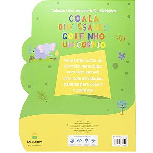 Livro infantil colorir c/ativ. coala 21,5x28 42pg - todolivro (unidade)
