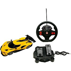 Carrinho controle remoto thunder c/acelerador 1:16 am - multikids (unidade)