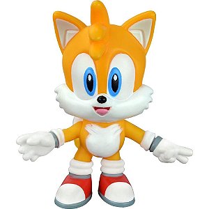 Boneco e personagem fandombox sonic tails 12cm - lider (unidade)