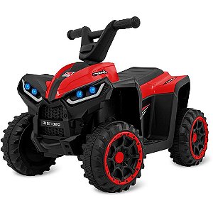 Veiculo eletrico quadriciclo 6v vm 30kg - bandeirante (unidade)