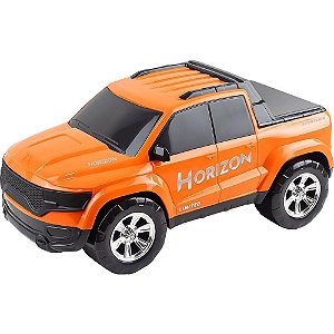Carrinho horizon pick-up alien 40cm (s) - samba toys (unidade)