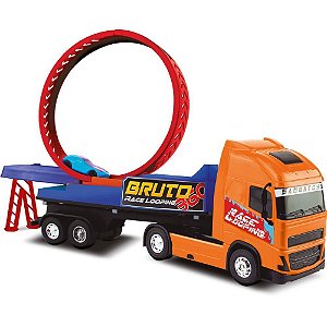 Caminhao truck race pista looping 360 - samba toys (unidade)