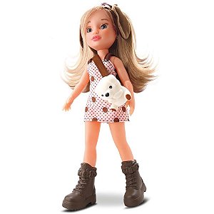 Boneca miss holiday cachorro 34cm - bee toys (unidade)