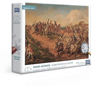 Quebra-cabeca cartonado independencia ou morte 1000pcs - toyster (unidade)