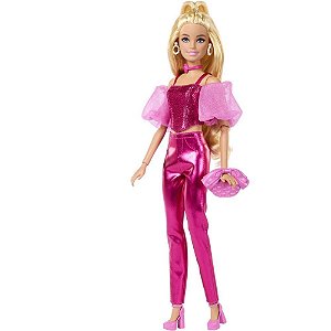 Barbie fashion deluxe style traje metálico rs - mattel (unidade)