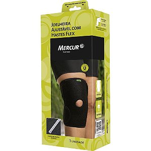 Produto ergonomico joelheira com hastes ajustavel - mercur (unidade)