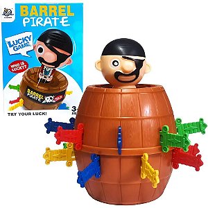 Jogo diverso pulo do pirata m 8cmx13cm - toy mix (unidade)
