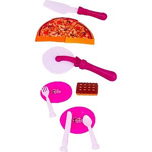 Brincando de casinha kit lanchinho 11 pcs - wellmix (unidade)