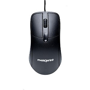 Mouse optico usb 1200dpi office easy cabo 1,35m - maxprint (unidade)