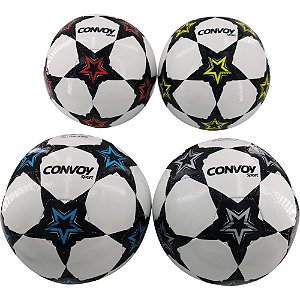 Bola de futebol de campo convoy sport n.5 pvc sortida - yins (unidade)