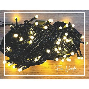 Artigo para decoracao natal pisca-pisca 10m 110v bco quent - v.m.p. (unidade)