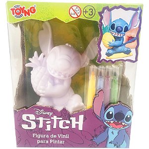 Boneco e personagem stitch p/pintar com canetinhas - toyng (unidade)