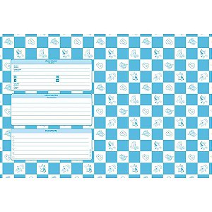 Caderno brochurao capa dura bluey 80fls. - jandaia (pct.c/05)