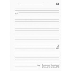 Caderno 01x1 capa dura disney emoji 80fls. i.a - jandaia (pct.c/04)