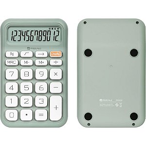 Calculadora de mesa 12 dig. bege solar/bater.pc130 - procalc (unidade)