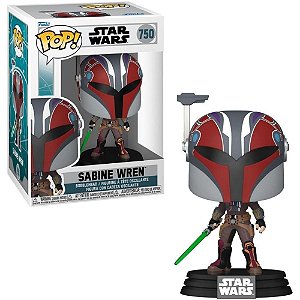 Boneco e personagem funko pop star w. sabine wren - candide (unidade)
