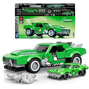 Hot wheels brick shop camaro 68 1:32 289pcs - mattel (unidade)