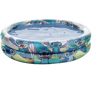 Piscina stitch inflavel 70 litros - etitoys (unidade)