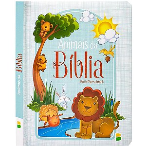 Livro infantil ilustrado biblia animais 12,4x15,8cm 10p - todolivro (unidade)