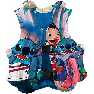 Colete inflavel stitch 43x35cm - etitoys (unidade)