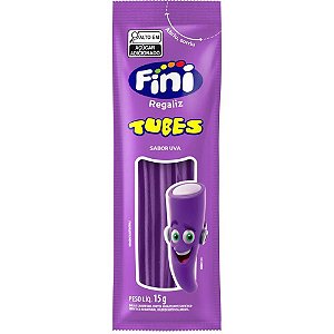 Doce tubes uva 15g. - fini (dp.c/12)