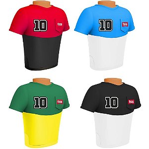 Apontador com deposito decor. tris player 2em1 c/borracha 4 - summit (dp.c/16)