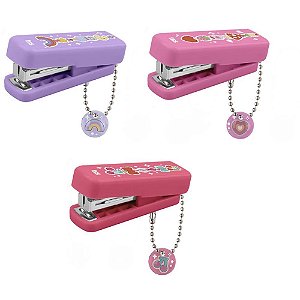 Grampeador mini p/20fls tris munch 3modelos - summit (dp.c/12)