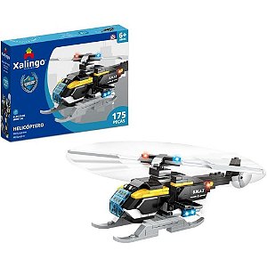 Brinquedo para montar operacoes esp. helicopet 175pc - xalingo (unidade)