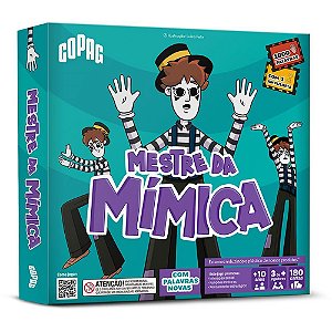 Jogo de cartas mestre da mimica - copag (unidade)