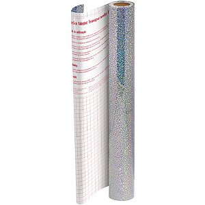 Plastico adesivo 45cmx10m holografico pp 0,10 - dac (rolo)
