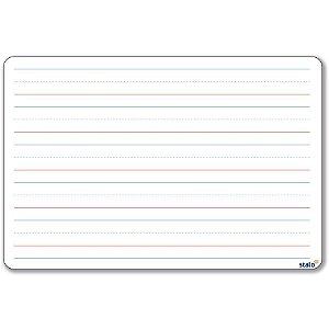 Lousa infantil quadro de mao pautado 30x20cm - stalo (unidade)