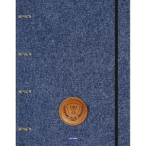 Caderno 01x1 capa dura yale neo 80fls. - jandaia (unidade)
