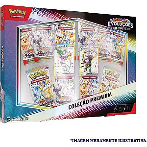 Jogo de cartas pokemon ev8.5 colecao premium - copag (unidade)