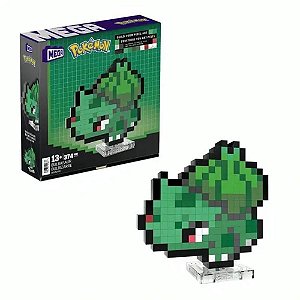 Mega construx pokemon bulbasaur - mattel (unidade)