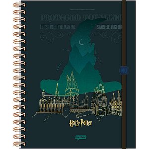 Caderno 01x1 capa dura harry potter neo 80fls - jandaia (unidade)