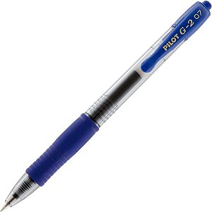 Caneta gel bl-g2-7 g-2 0,7mm azul - pilot (cx.c/12)