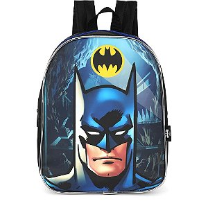 Mochila infantil batman preto - luxcel (unidade)