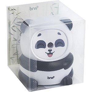 Apontador com deposito panda com manivela - brw (unidade)